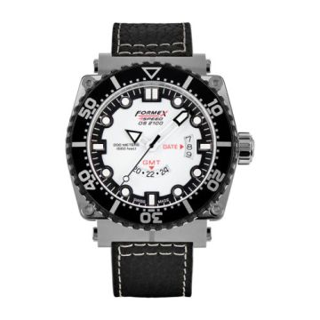 Formex Diver Quartz GMT White / Calf