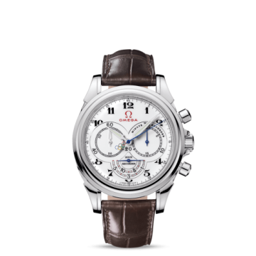 Omega De Ville Co-Axial 41 Chronoscope Stainless Steel / White / Olympic