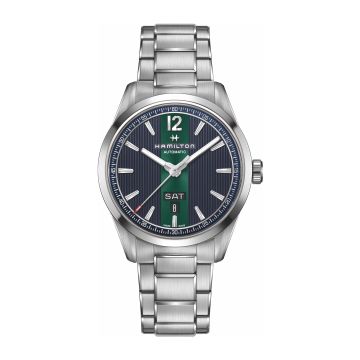 Hamilton Broadway Day Date Automatic Steel / Blue / Bracelet