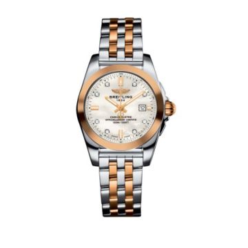 Breitling Galactic 29 Stainless Steel / Rose Gold / Pearl Diamond / Bracelet