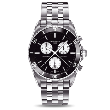 Certina DS First Ceramic Chronograph Inverted Panda