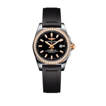 Breitling Galactic 29 Stainless Steel / Rose Gold / Diamond / Trophy Black / Rubber