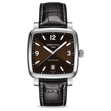Certina DS Podium Square Brown