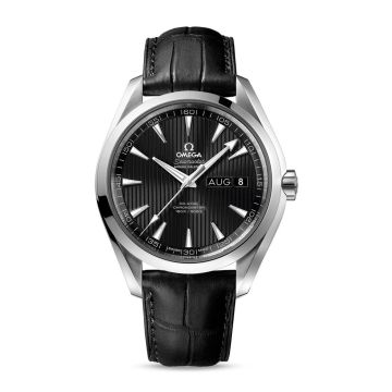 Omega Seamaster Aqua Terra 150M Co-Axial 43 Annual Calendar Stainless Steel / Black