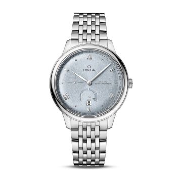 Omega De Ville Power Reserve Master Chronometer Stainless Steel / Ice Blue / Bracelet