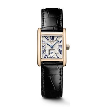 Longines Mini Dolcevita 21.5 Quartz Pink Gold / Silver