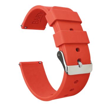 Roarange Quick Release Silicone Rubber Watch Band - 18mm