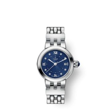 Tudor Clair de Rose 26 Stainless Steel / Blue-Diamond / Bracelet