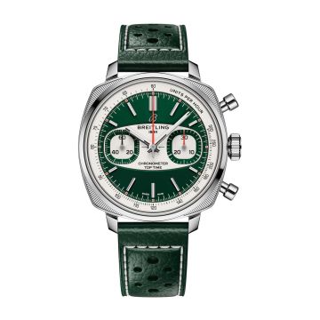 Breitling Premier Top Time B01 Racing Stainless Steel / Green