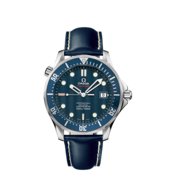 Omega Seamaster Diver 300M Co-Axial 41 Stainless Steel / Blue / Rubber