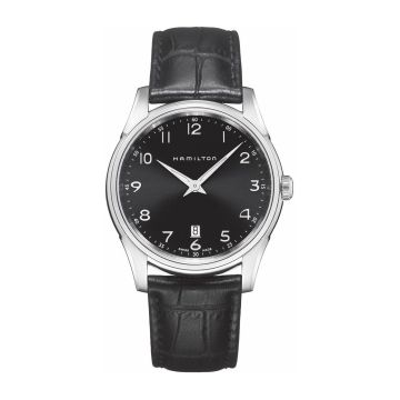 Hamilton Jazzmaster Thinline Quartz 42 Stainless Steel / Black