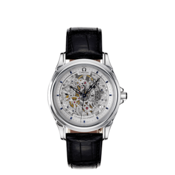 Omega De Ville Co-Axial 37.5 White Gold / Skeleton