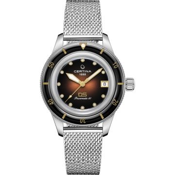 Certina DS PH200M 39 Stainless Steel / Brown Gradient / Mesh