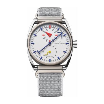 Louis Erard Excellence Le Régulateur Blanc Louis Erard x Alain Silberstein  Titanium / White