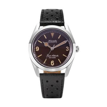 Nivada Grenchen Super Antarctic 3.6.9. Tropical / Stainless Steel / Black Racing