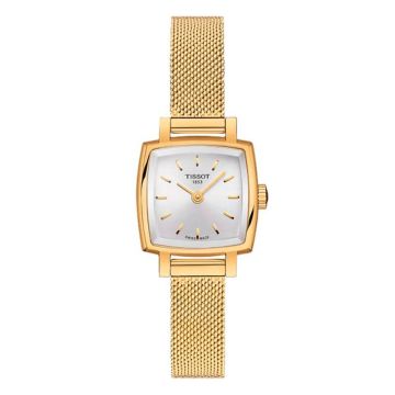 Tissot Lovely Square Yellow Gold / Silver / Bracelet