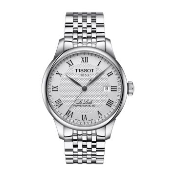Tissot Le Locle Powermatic 80 39.3 Stainless Steel / Silver / Bracelet