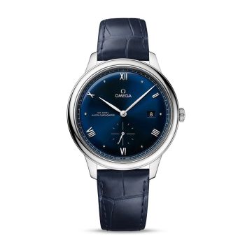 Omega De Ville Small Seconds Master Chronometer Stainless Steel / Blue