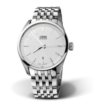 Oris Artix Date 42 Stainless Steel / Silver / Bracelet