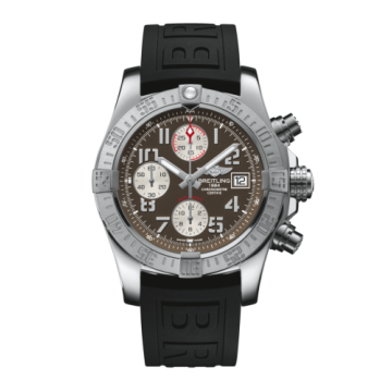 Breitling Avenger II Stainless Steel / Tungsten Gray / Rubber / Folding