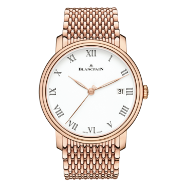 Blancpain Villeret 8 Jours Red Gold / Bracelet