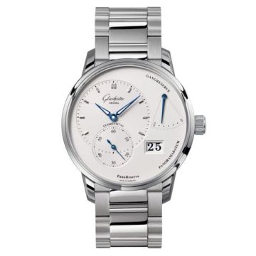 Glashütte Original PanoReserve Stainless Steel / Silver /  Bracelet