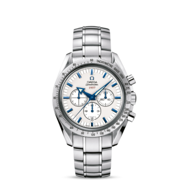 Omega Speedmaster Broad Arrow 1957 Stainless Steel / Silver / Bracelet