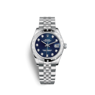 Rolex Datejust 31 Stainless Steel Domed Diamond / Jubilee / Blue - Diamond