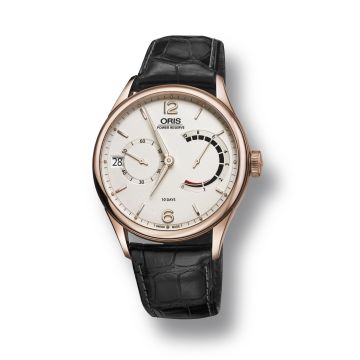Oris Artelier Calibre 111 Rose Gold / White