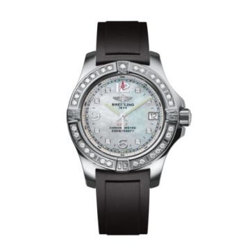 Breitling Colt Lady Diamond / Pearl Diamond / Rubber / Pin