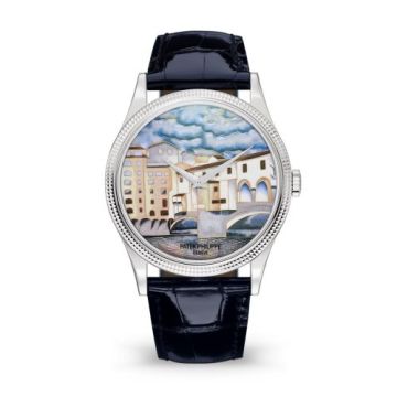 Patek Philippe Calatrava 5177G Italian Scenes / Ponte Vecchio