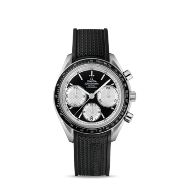 Omega Speedmaster Racing Co-Axial Chronograph Stainless Steel / Inverted Panda / Rubber