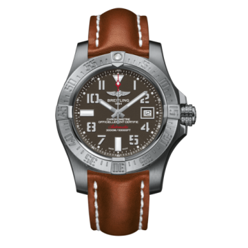 Breitling Avenger II Seawolf Stainless Steel / Tungsten Gray / Calf / Folding