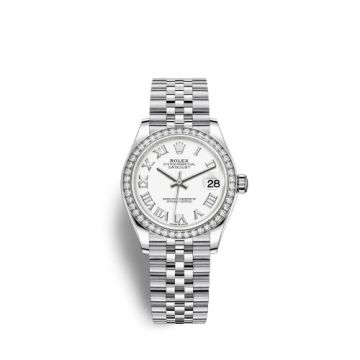 Rolex Datejust 31 Stainless Steel Diamond / Jubilee / White - Roman