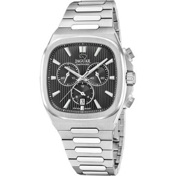 Jaguar Rondcarre Chronograph Silvery / Black