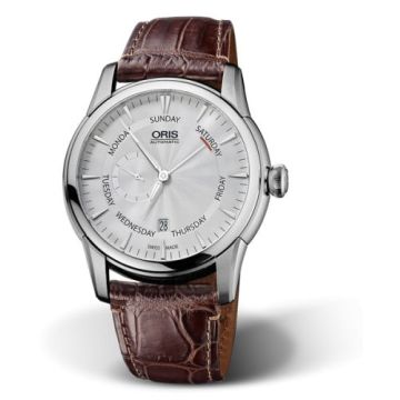 Oris Artelier Small Second Pointer Day 44 Stainless Steel / Silver