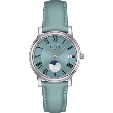 Tissot Carson Premium Lady Moonphase Stainless Steel / Blue