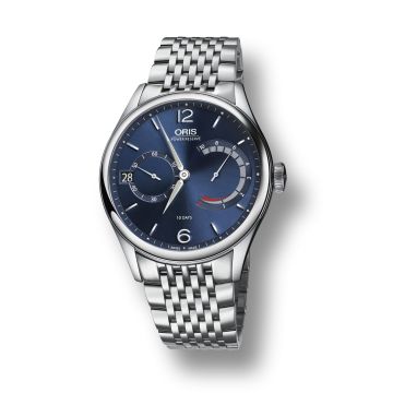 Oris Artelier Calibre 111 Stainless Steel / Blue / Bracelet
