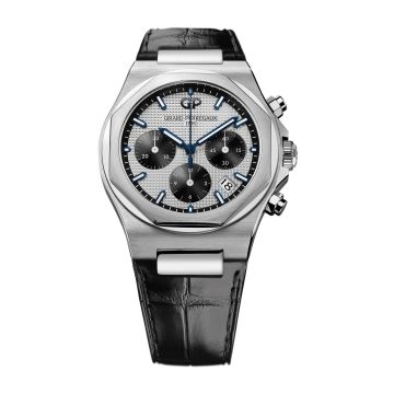 Girard-Perregaux Laureato 38 Chronograph Stainless Steel / Silver Panda / Alligator