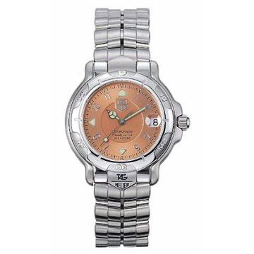 TAG Heuer 6000 Stainless Steel / Salmon / Bracelet