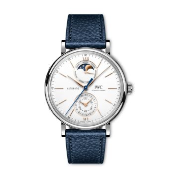 IWC Schaffhausen Portofino Complete Calendar 41 Rose Gold / Silver