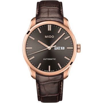 Mido Belluna Sunray Rose Gold / Grey
