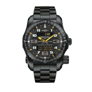 Breitling Emergency II Night Mission / Black-Yellow / Bracelet
