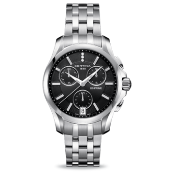 Certina DS Prime Chronograph Black