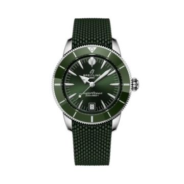 Breitling Superocean Heritage B31 Automatic 40 Stainless Steel / Green / Rubber