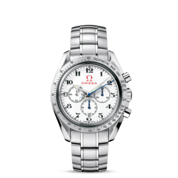 Omega Speedmaster Co-Axial Stainless Steel / White / Bracelet / Olympic Collection