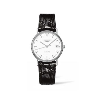 Longines Presence Automatic 34.5mm Stainless Steel / White