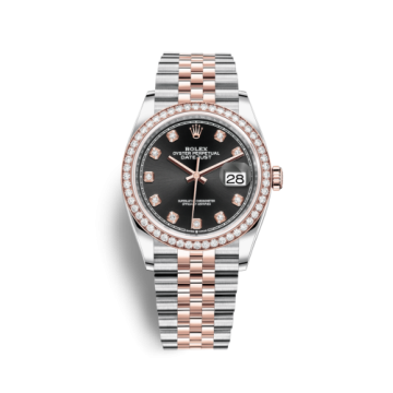 Rolex Datejust 36 Stainless Steel / Everose / Diamond / Black Diamond / Jubilee