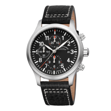 Mühle Glashütte Terrasport I Chronograph Black / Strap