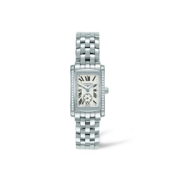 Longines DolceVita 20 Quartz Stainless Steel Diamond Roman